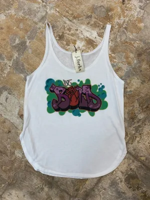 1191 Be Bold Graffiti Tank