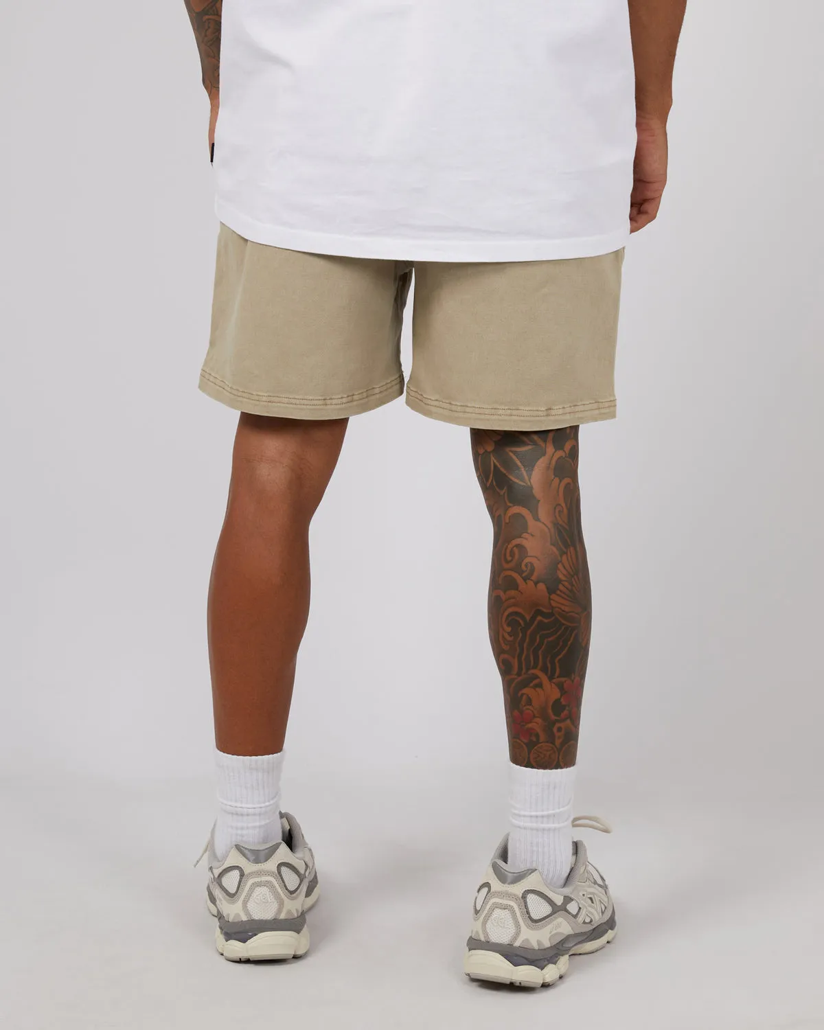 17" Twill Jogger | Sand