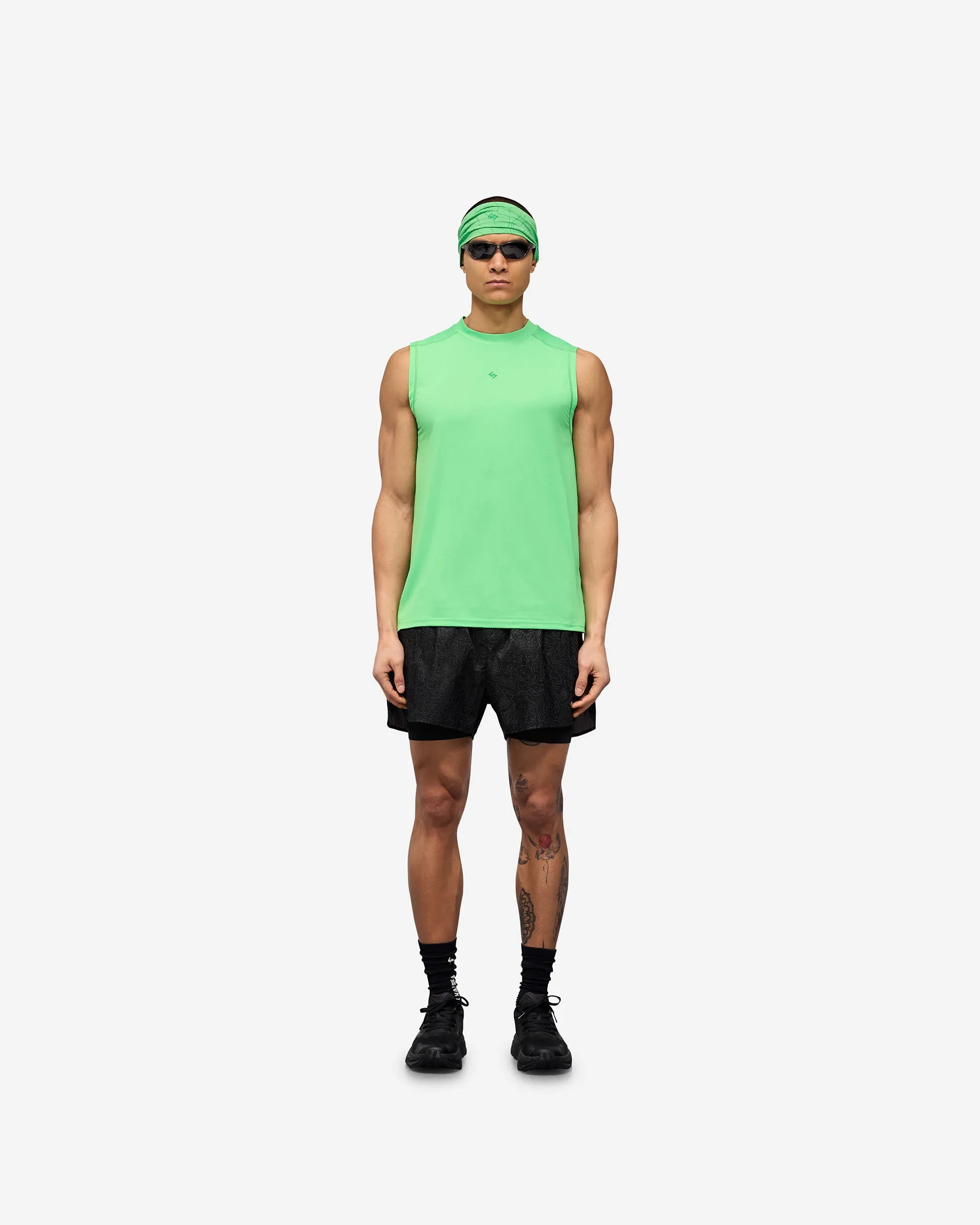 247 Motion Oversized Tank - Speed Green