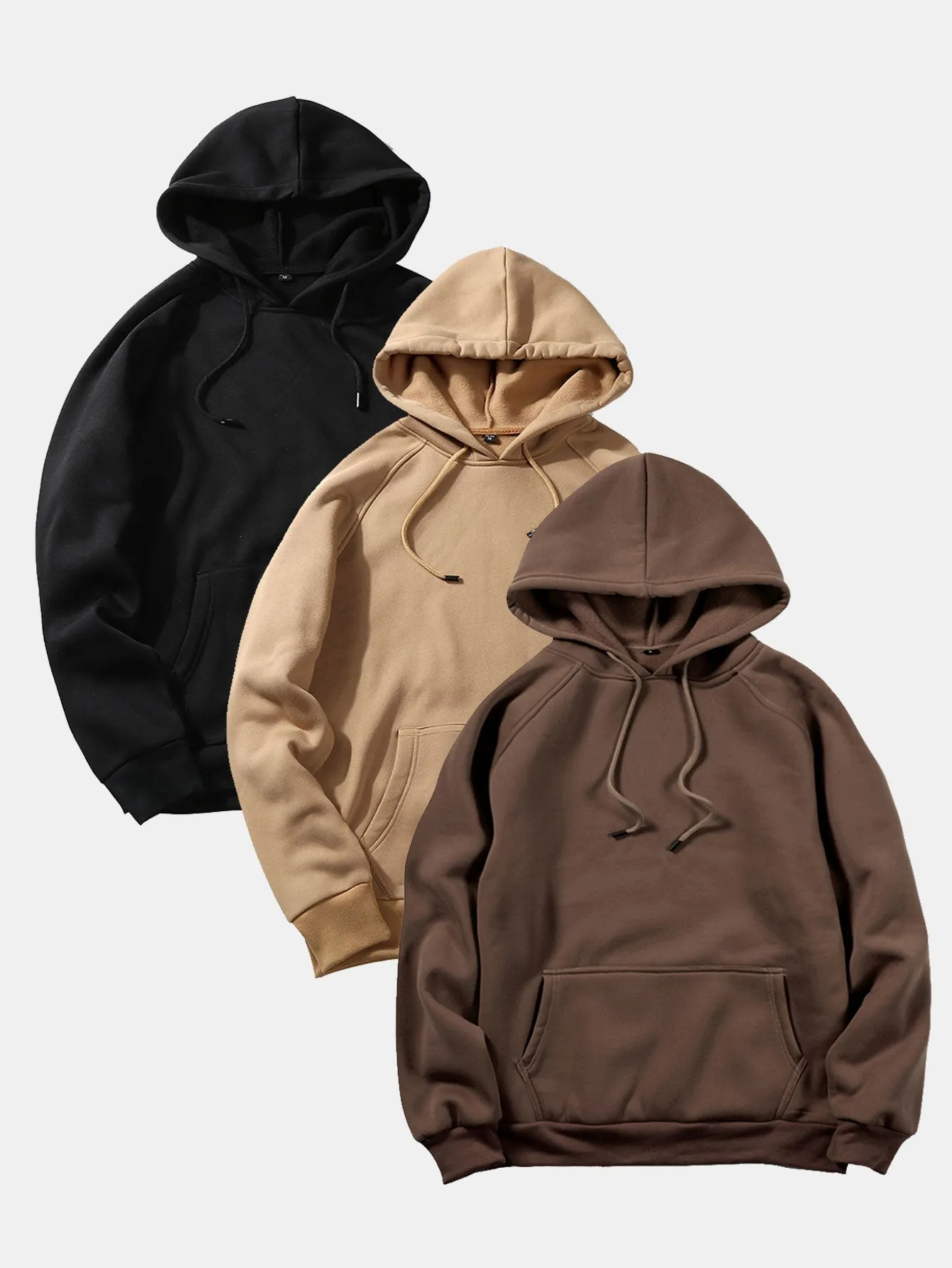 3 keping hoodies asas