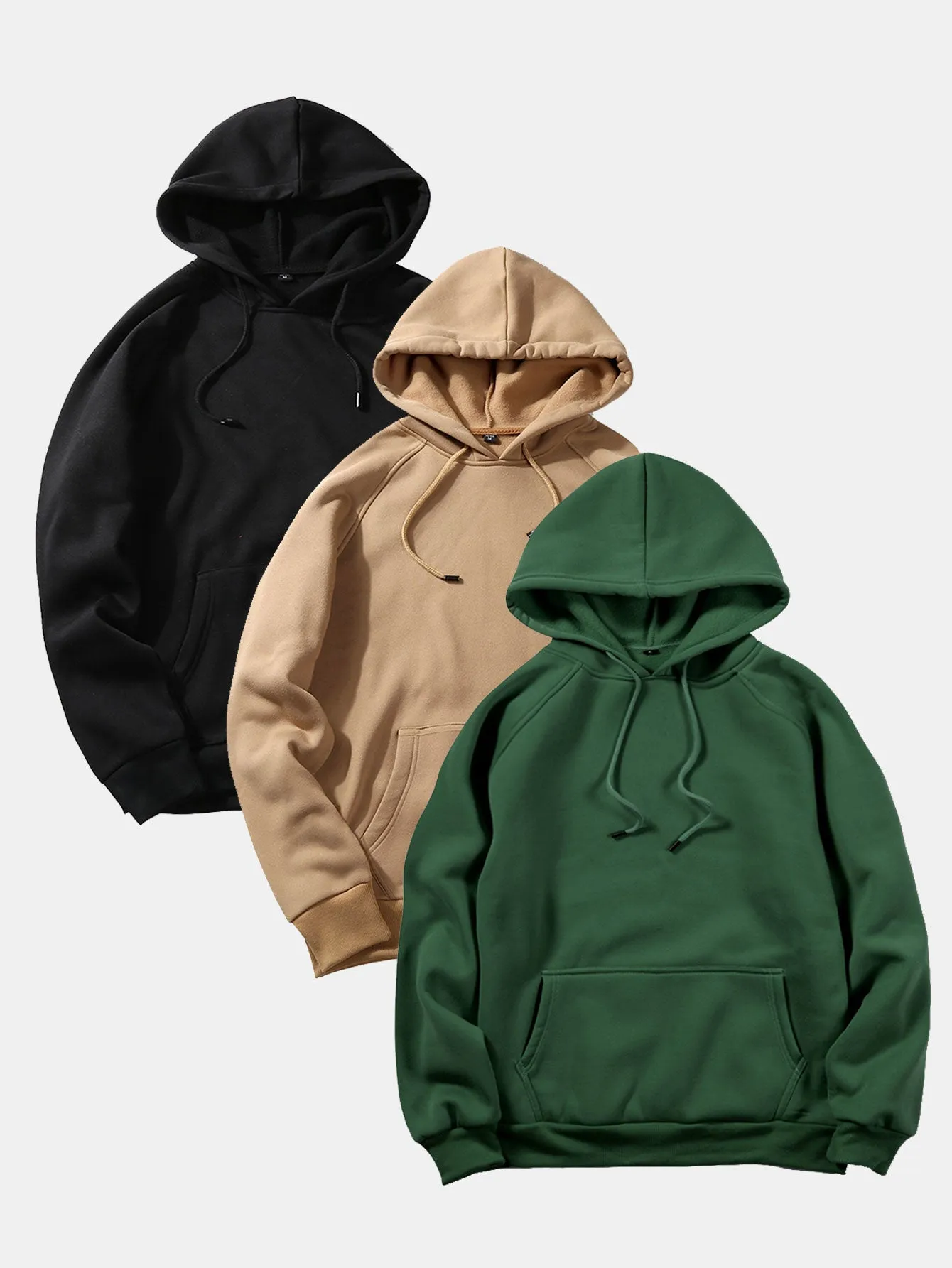 3 keping hoodies asas