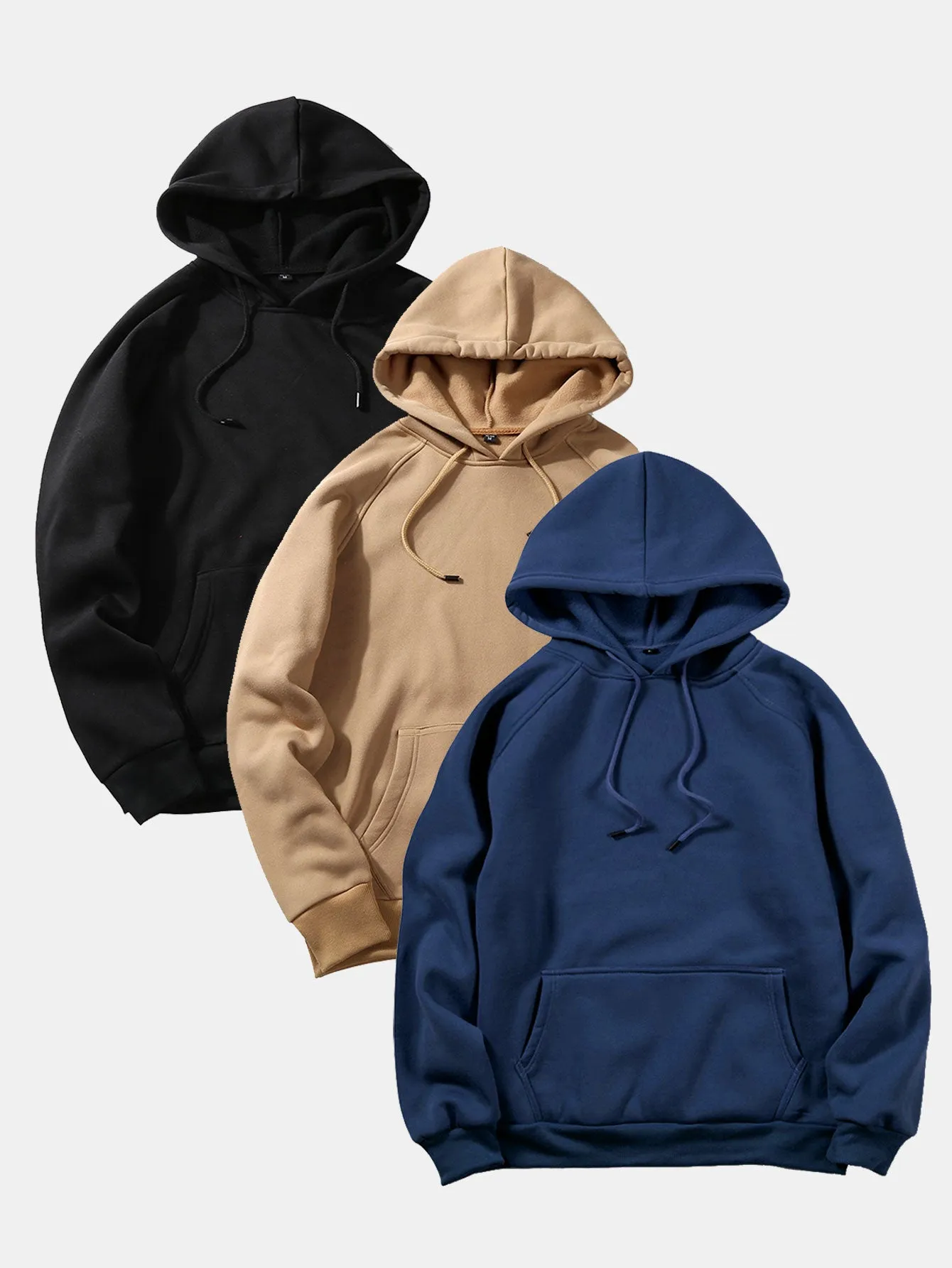 3 keping hoodies asas