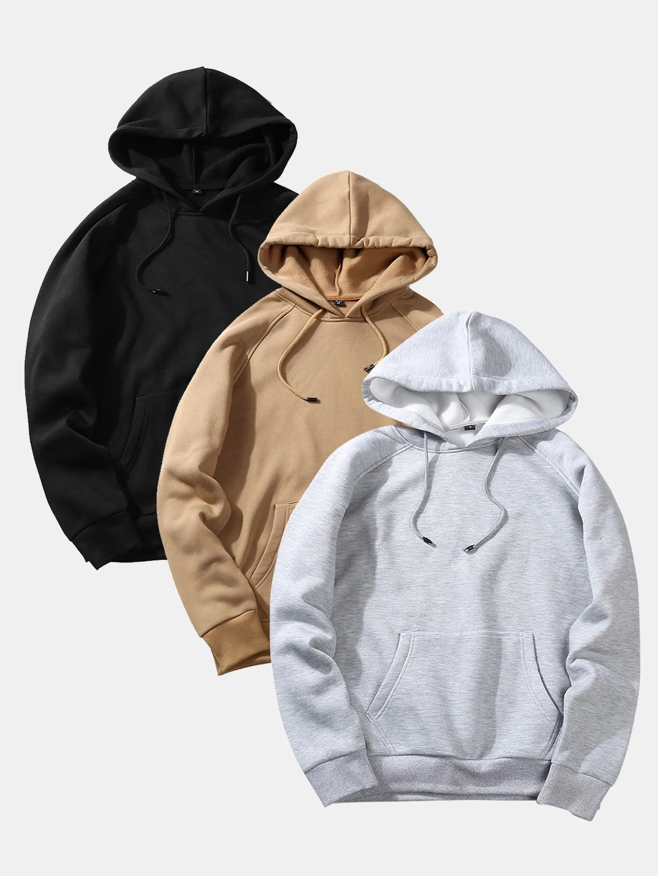 3 keping hoodies asas