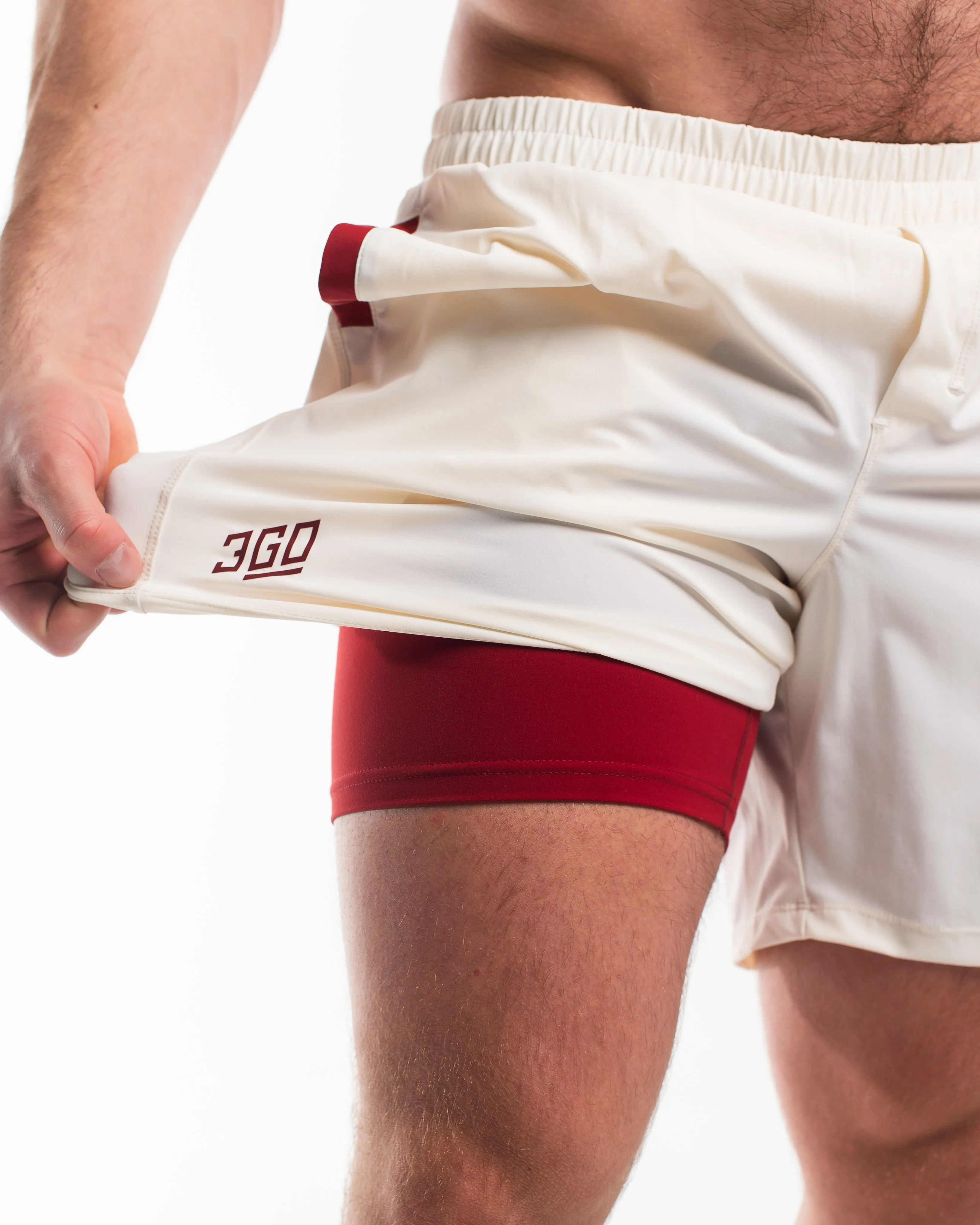 360Go 1Z Shorts - Ivory Rose