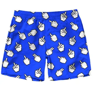 8 Bit Hands Shorts