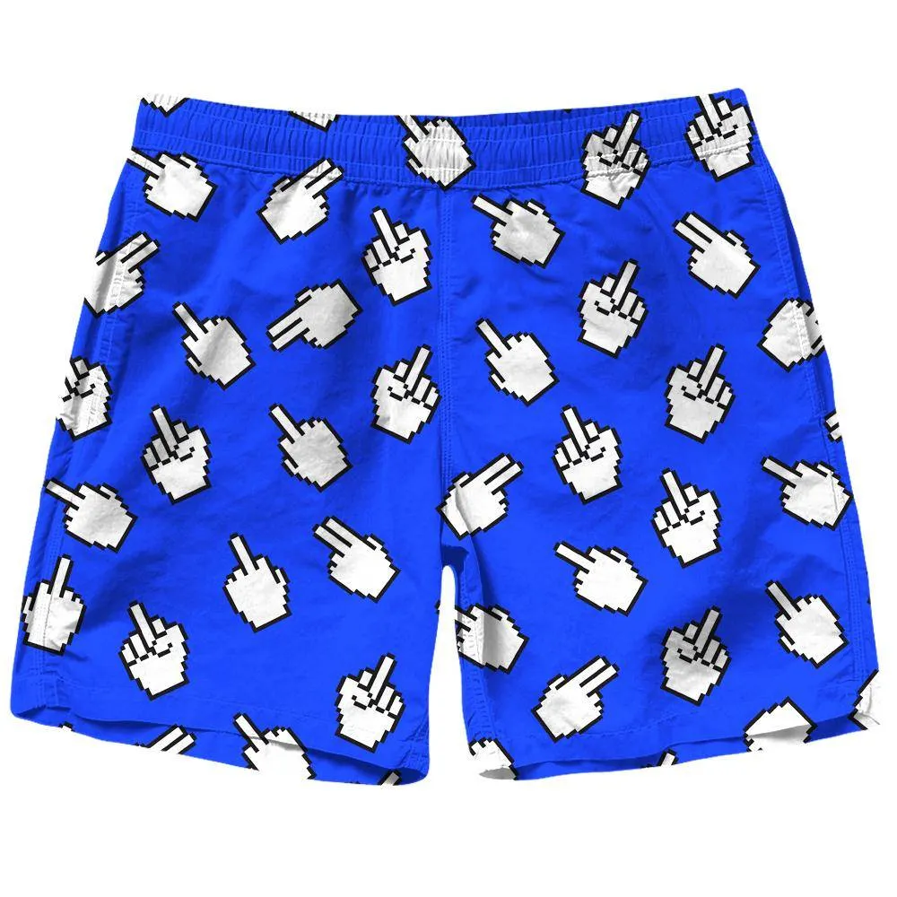 8 Bit Hands Shorts