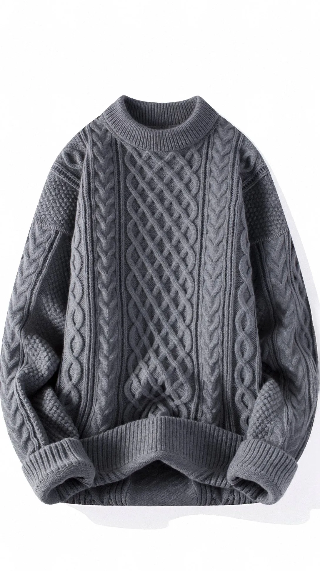 Abdal - cable knit sweater
