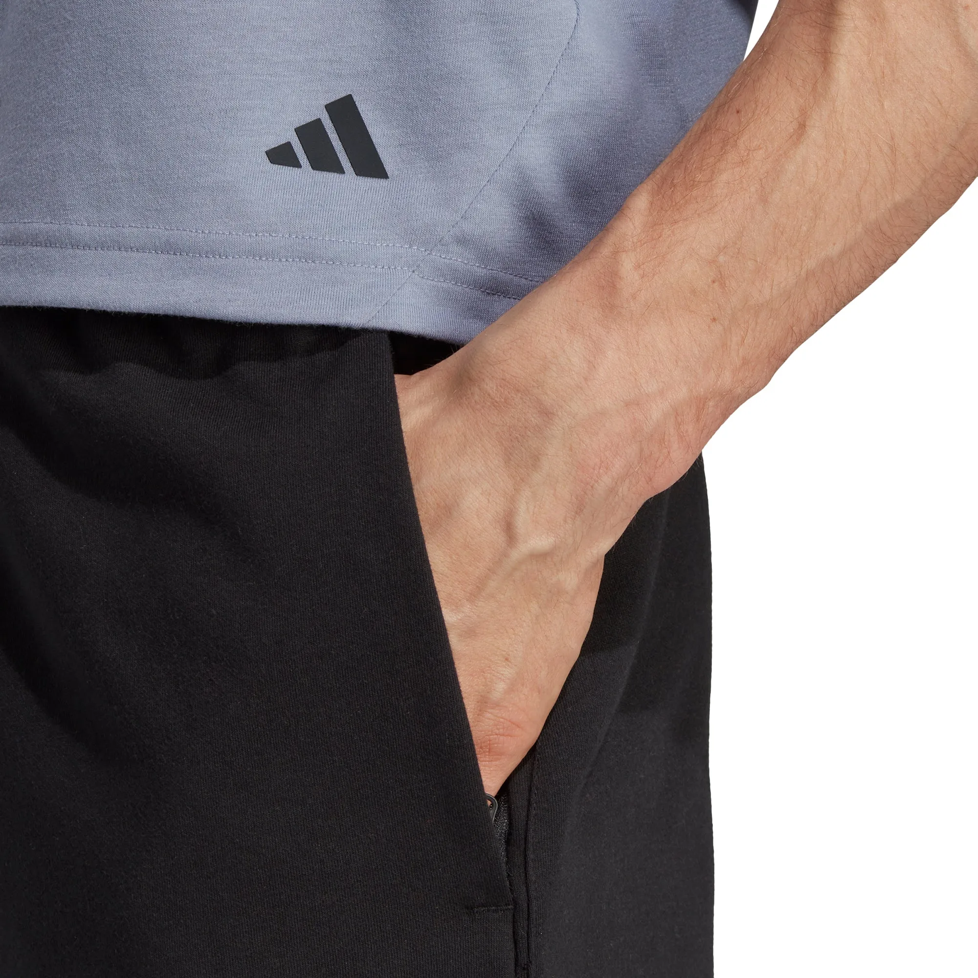 adidas Yoga Base 7 Inch Mens Training Shorts - Black