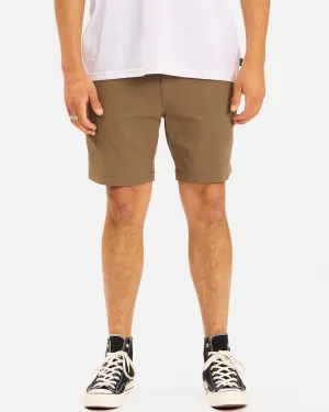 A/Div Surftrek Plus Shorts 19" Walnut