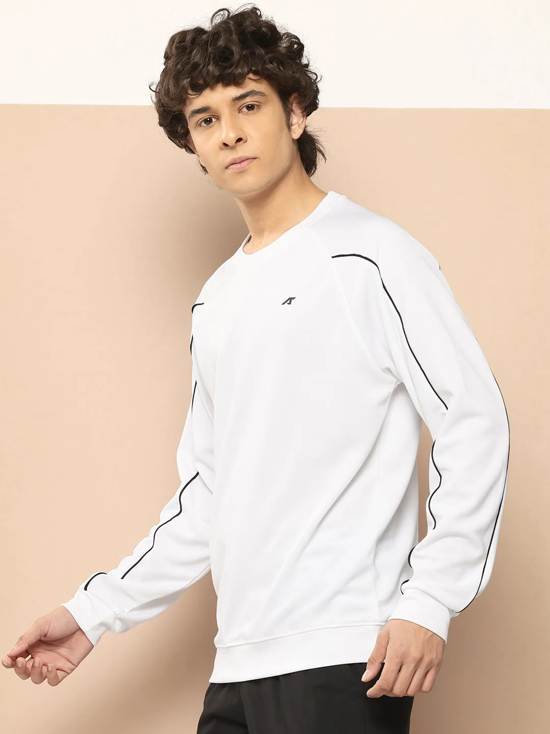 Alcis Men Solid Sweatshirt
