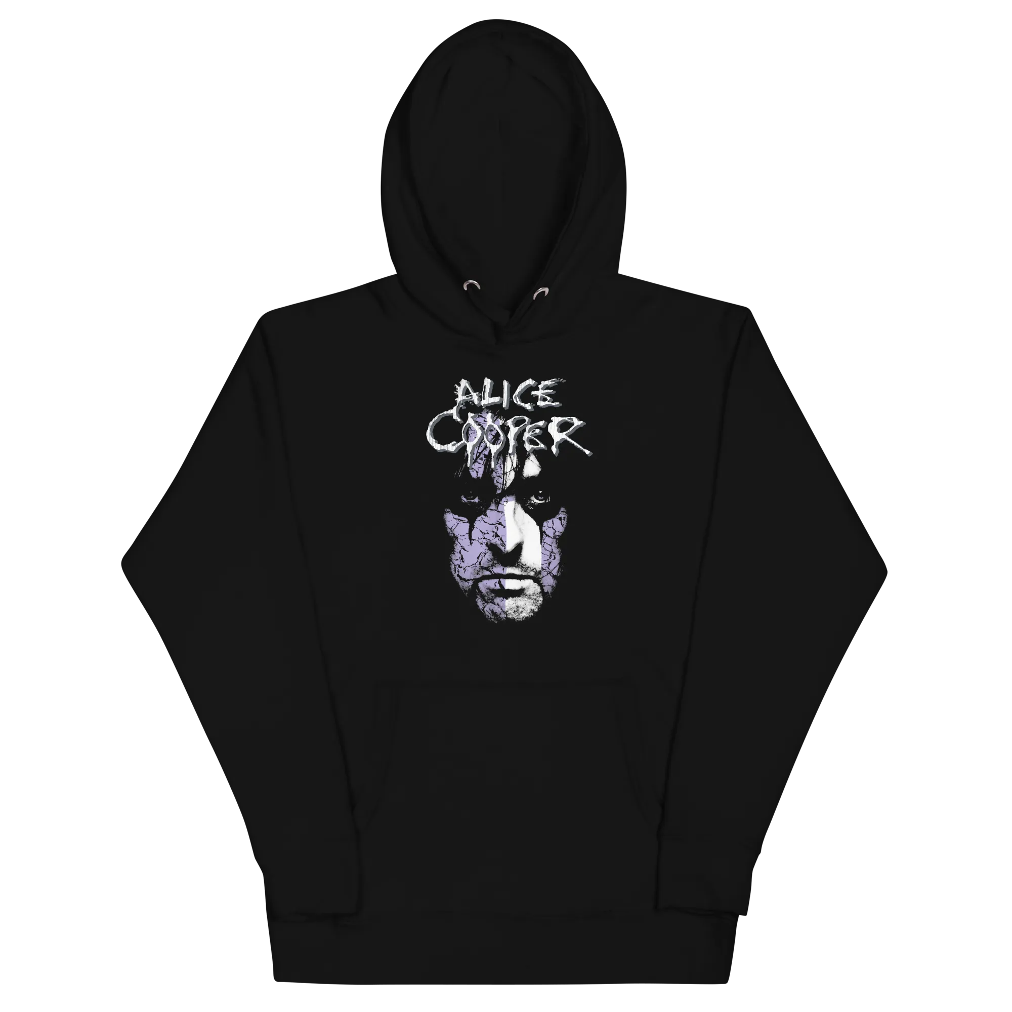 Alice Cooper - Early 2000s Vintage Jumbo Print Hoodie