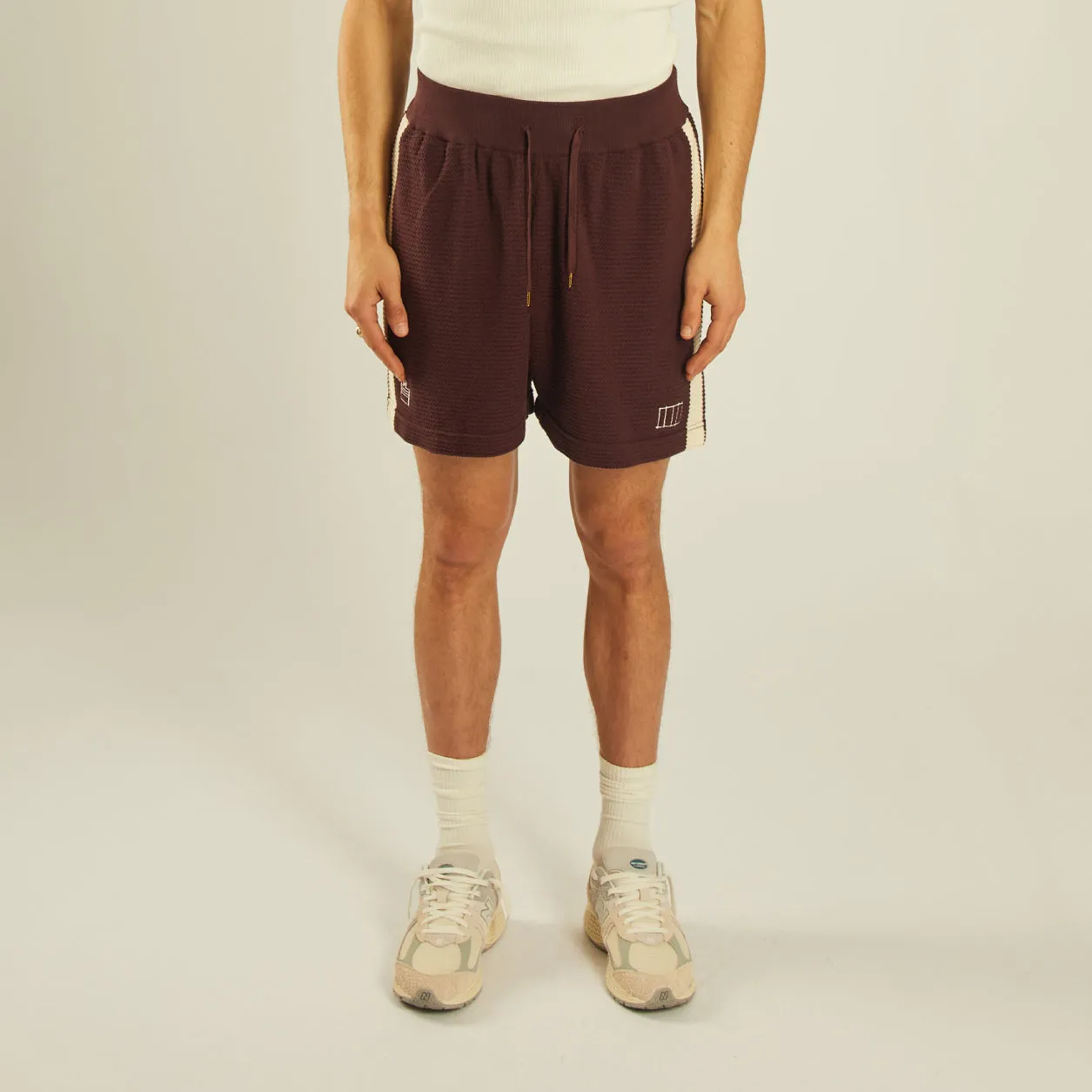 Almost Home x Admiral Knit Shorts - Coventry Brown