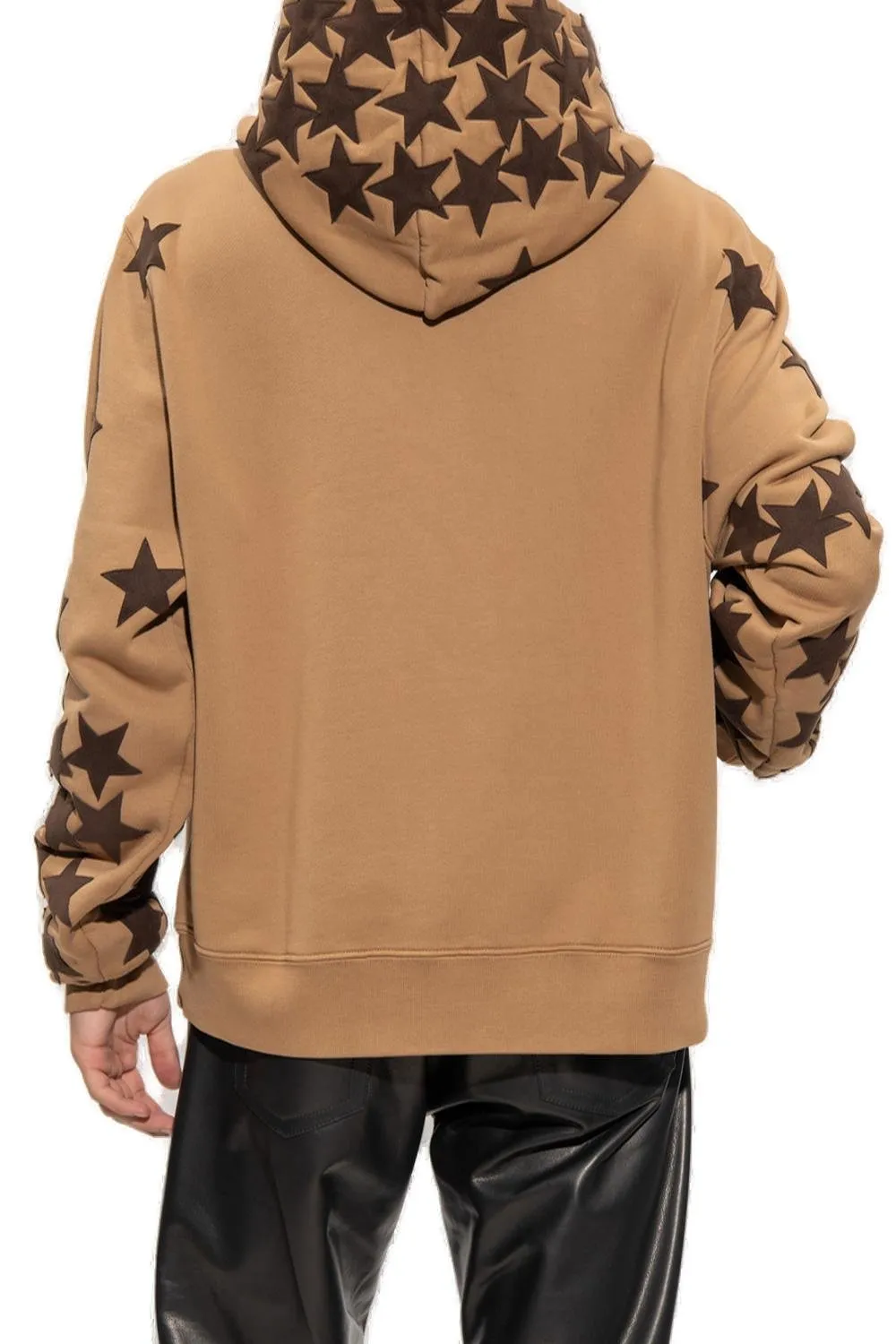Amiri Amiri Long-Sleeved Star-Patch Hoodie