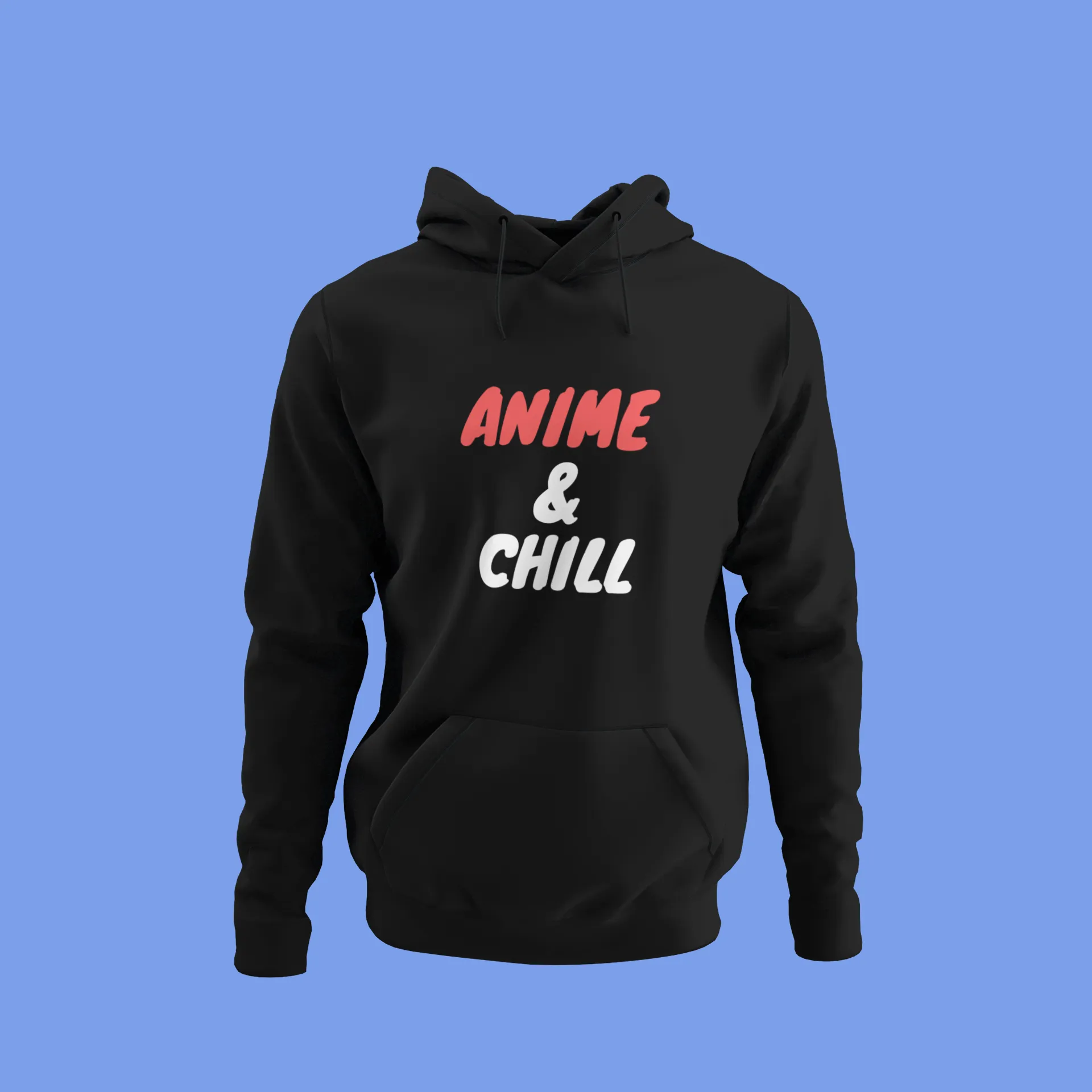 Anime and Chill - Heavy Blend Hooded Sweatshirt