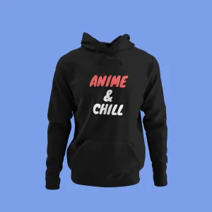 Anime and Chill - Heavy Blend Hooded Sweatshirt