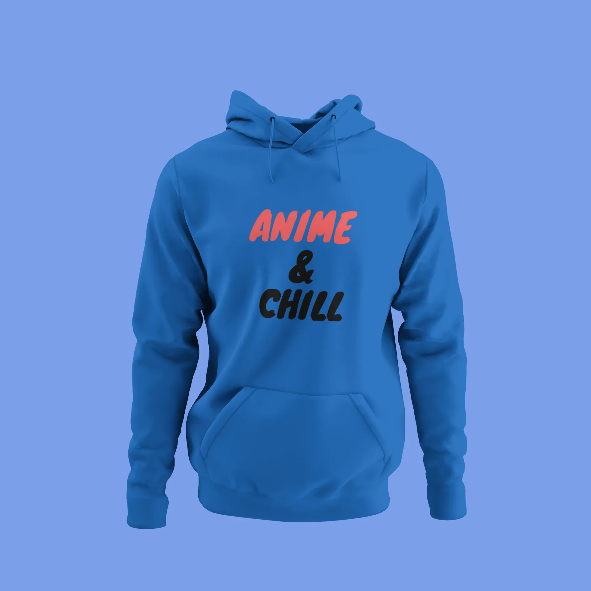 Anime and Chill - Heavy Blend Hooded Sweatshirt