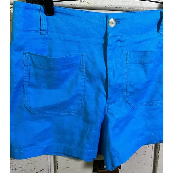 Anthropologie Colette Linen Shorts 32