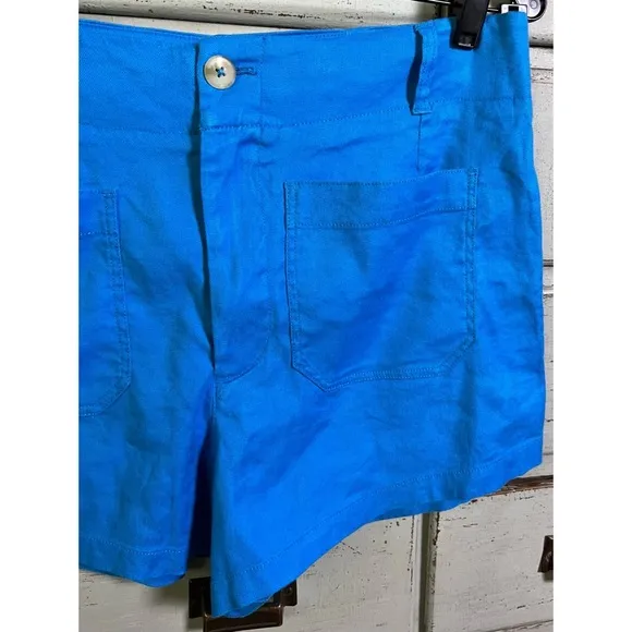Anthropologie Colette Linen Shorts 32