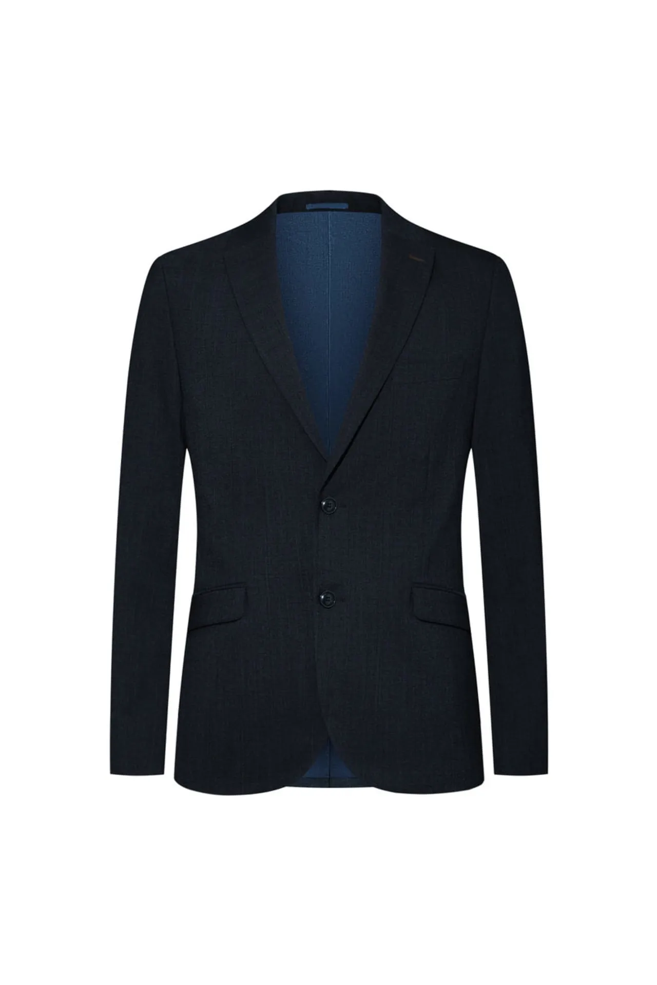 Anti-Bacterial Slim Fit Textured Suit Blazer