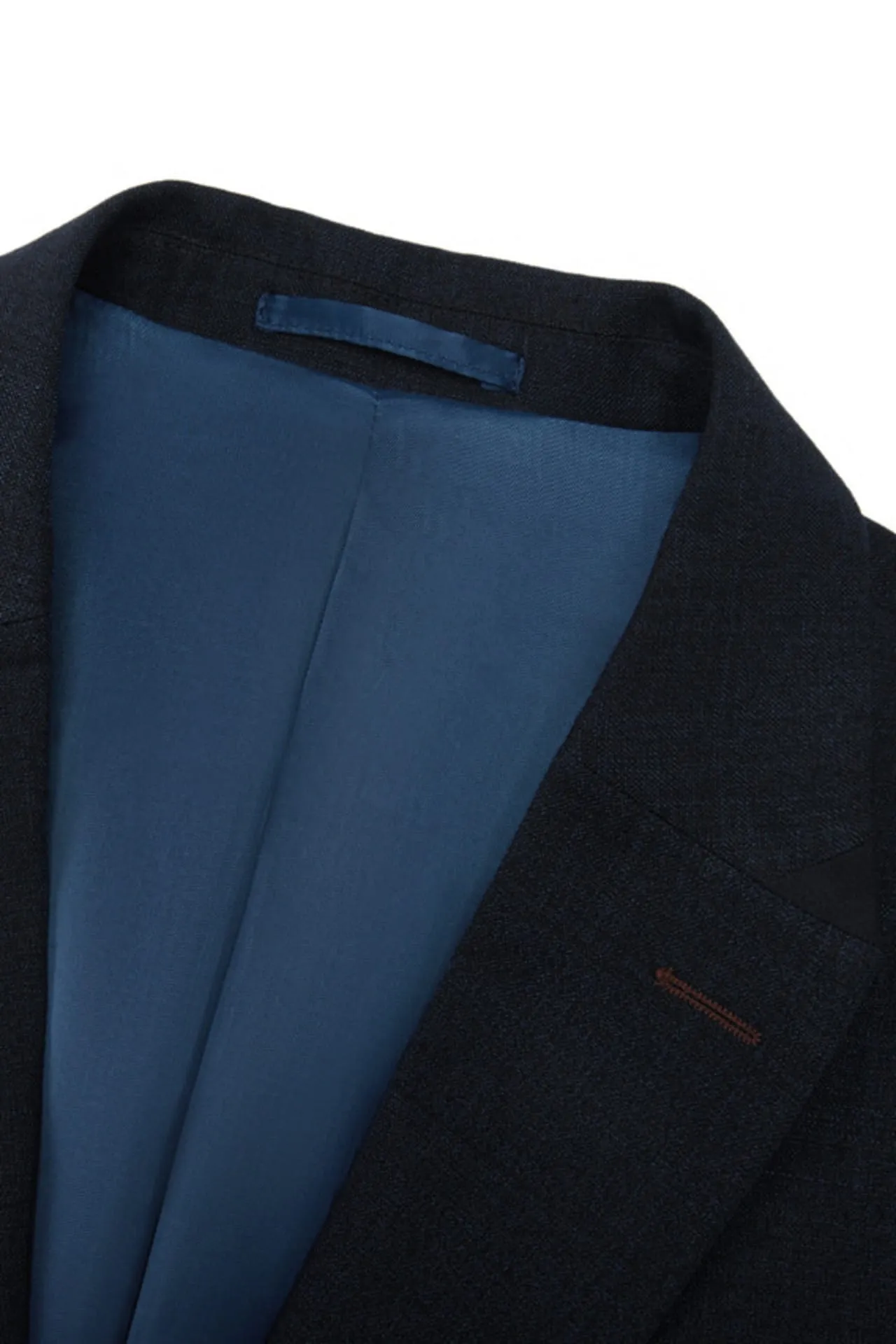 Anti-Bacterial Slim Fit Textured Suit Blazer