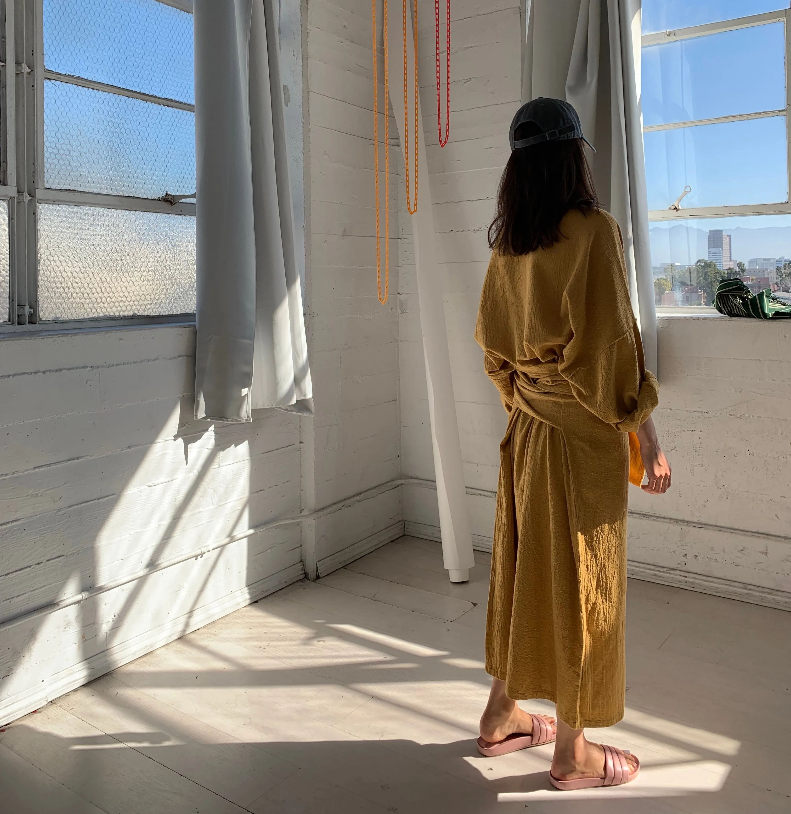 April Dress Camel