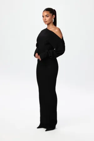 Aria | Off-shoulder Knit Dress