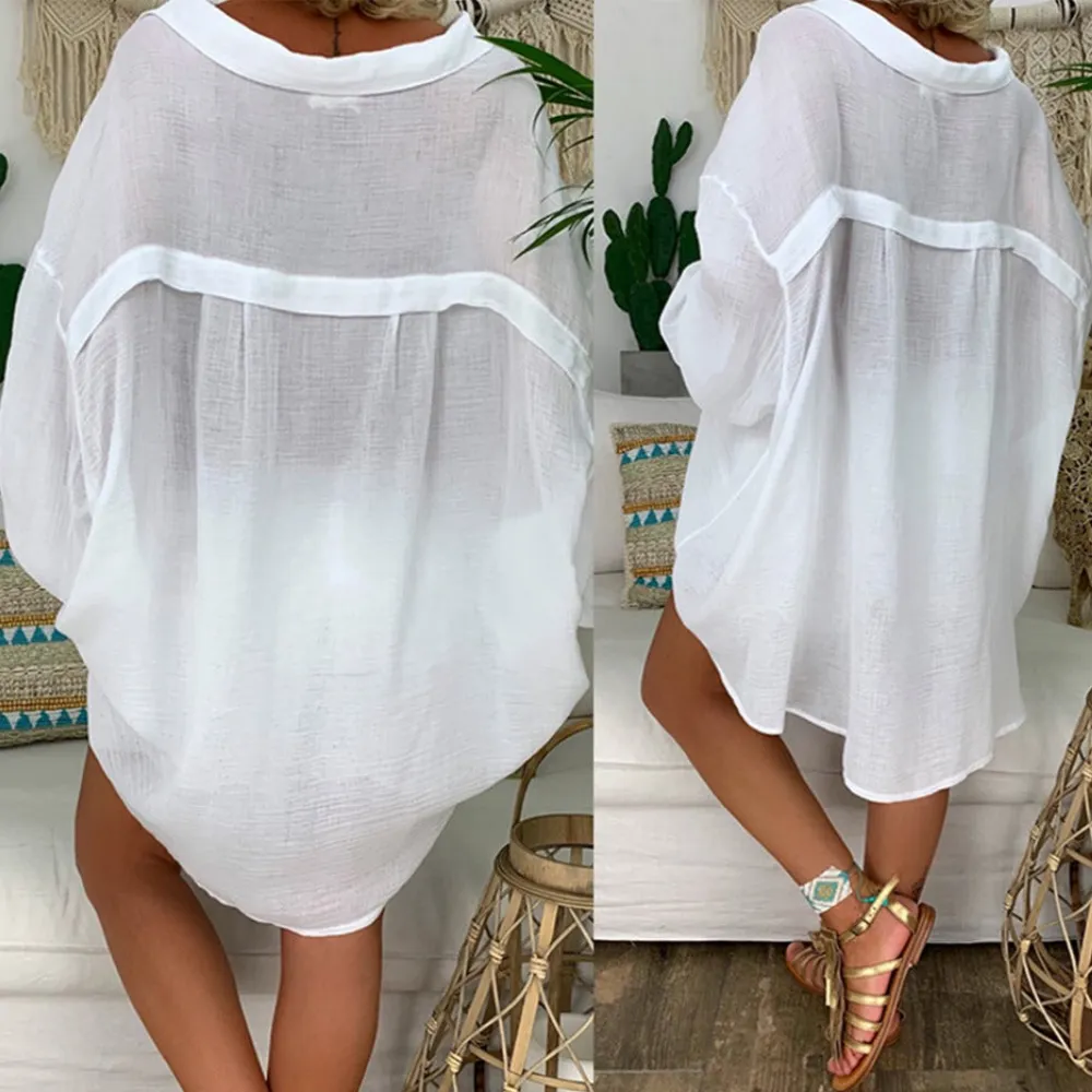Aura® | Oversized Hemdbluse Women'S