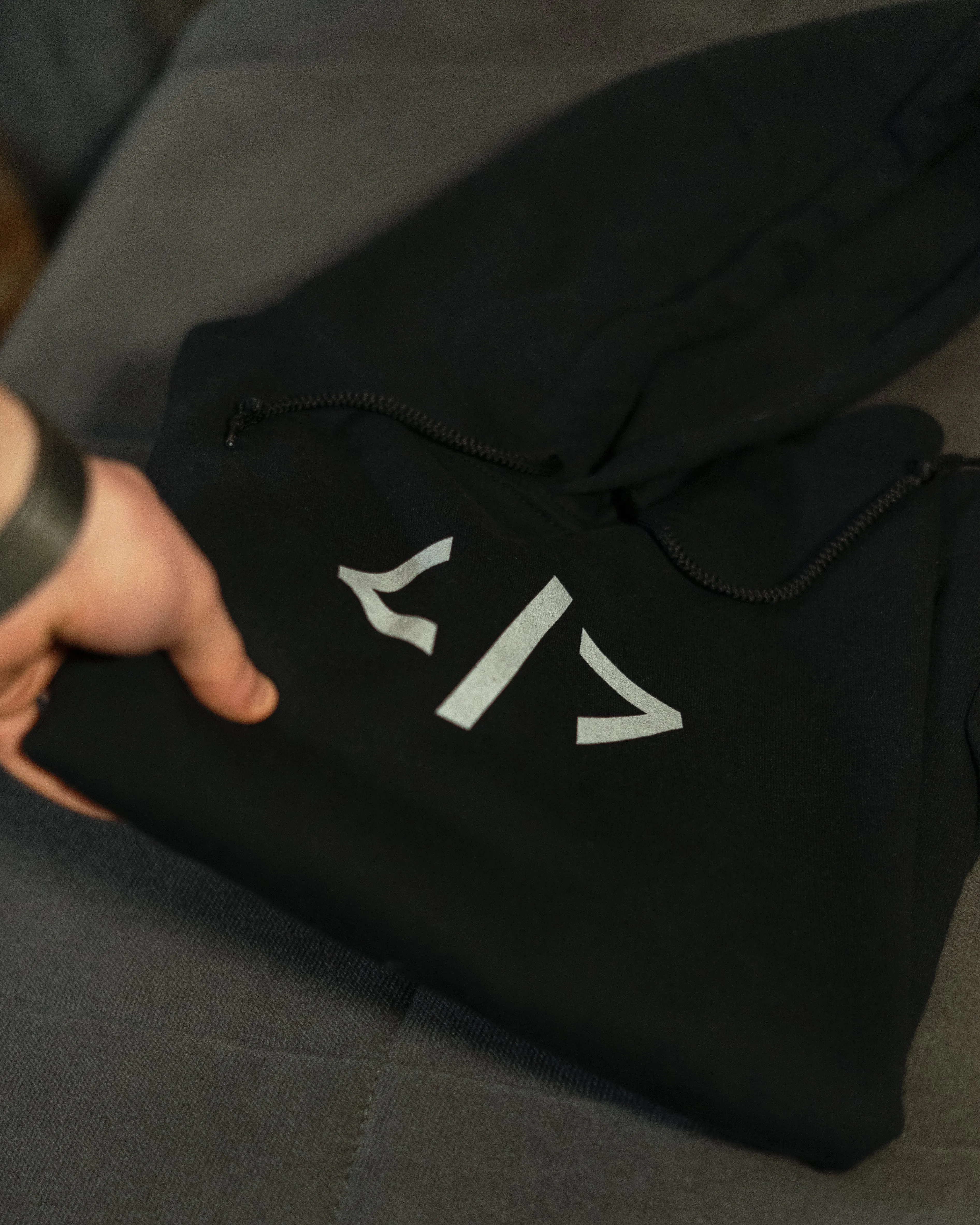 Autonomous Coder Black Unisex Hoodie