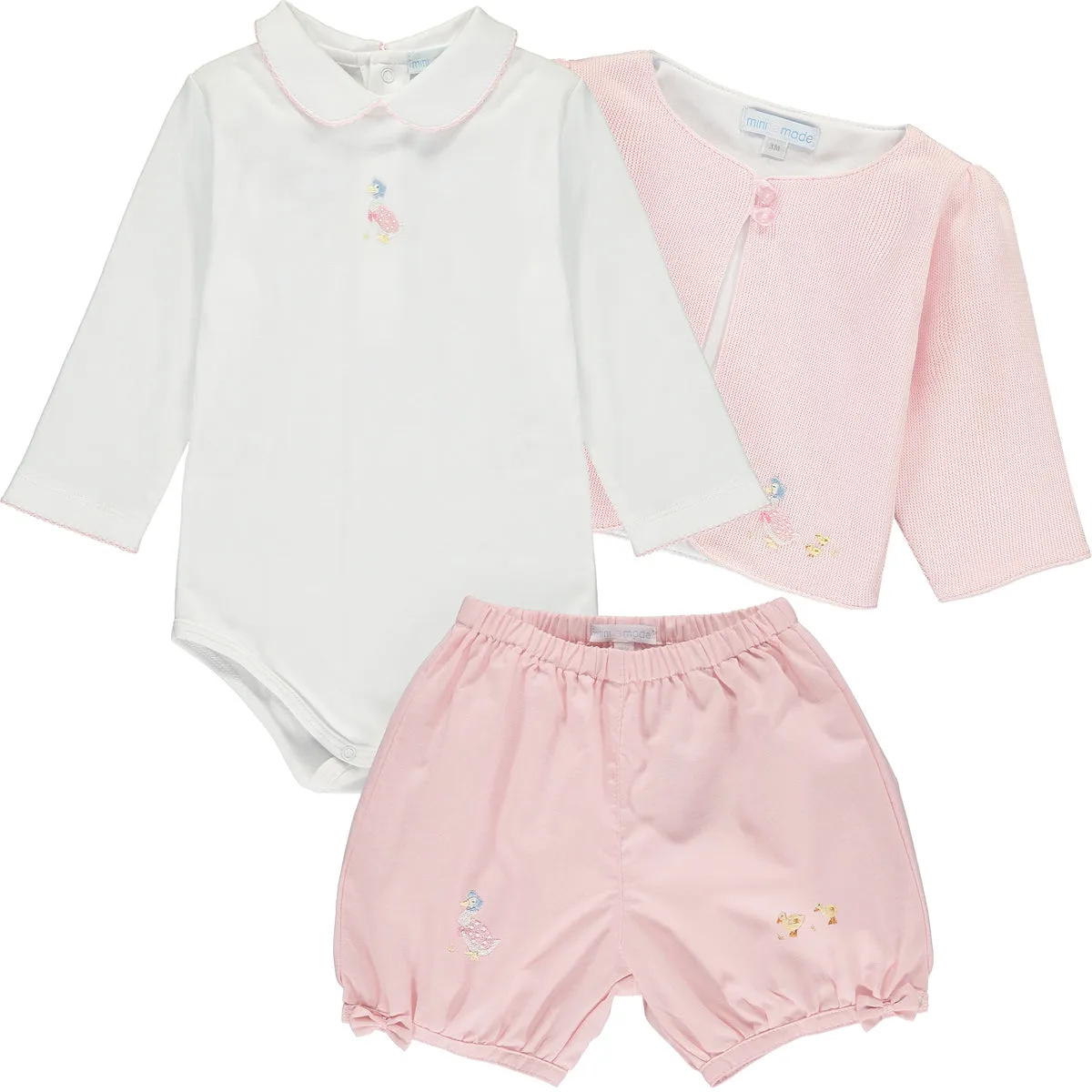 Baby Girls Jemima Puddle Duck Pink Shorts