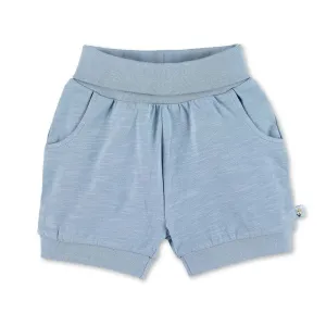 Baby Organic Shorts - Blue