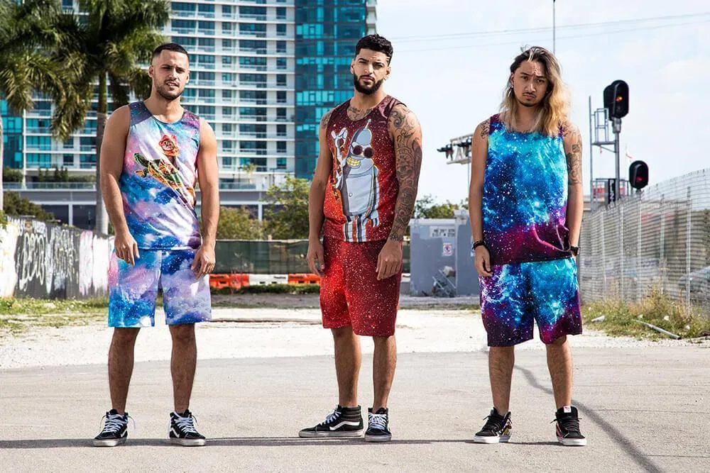 Bacon Cat Tank and Shorts Rave Outfit