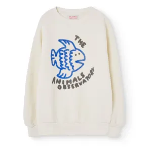 Bear Kids Sweatshirt - White