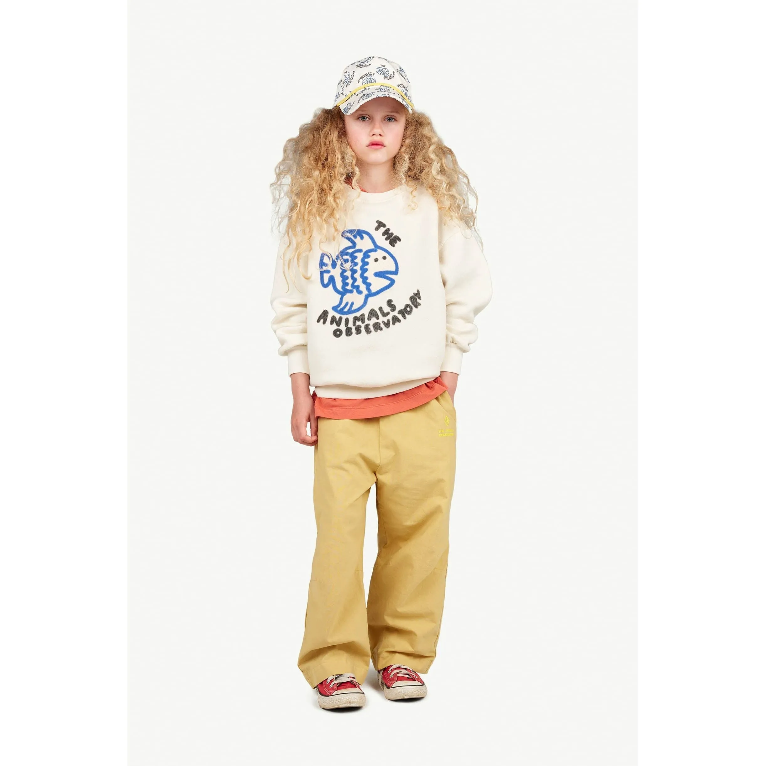 Bear Kids Sweatshirt - White