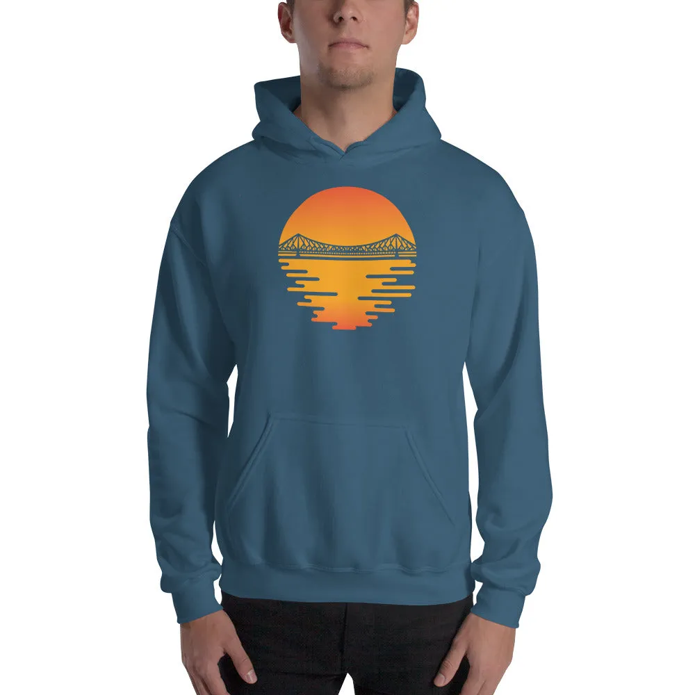 Bengali Unisex Heavy Blend Hooded Sweatshirt - Howrah by the Dawn