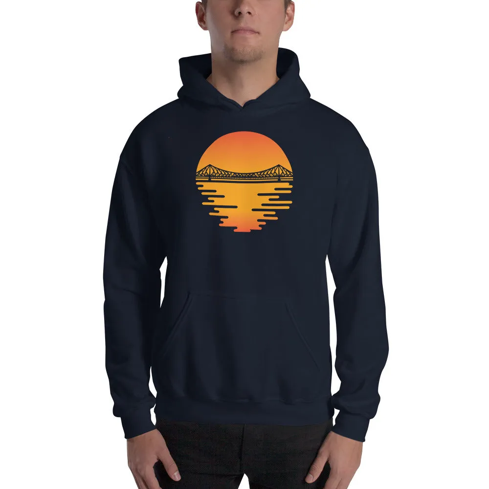 Bengali Unisex Heavy Blend Hooded Sweatshirt - Howrah by the Dawn