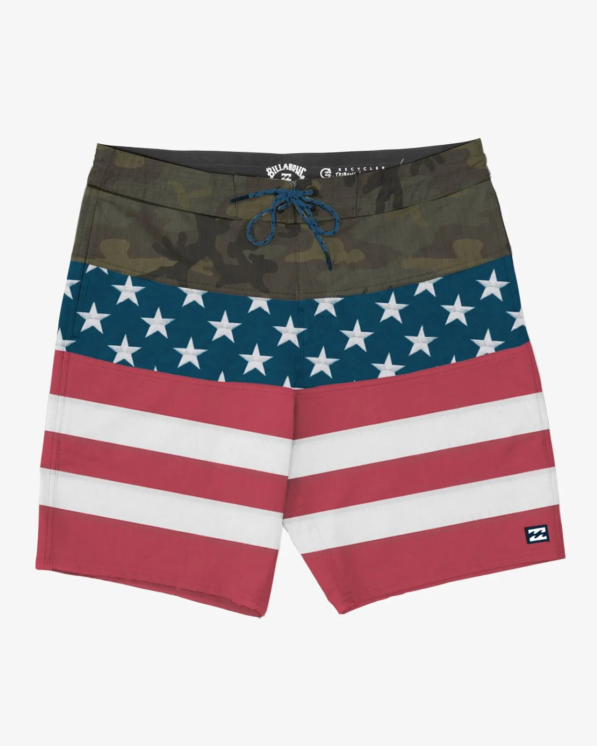 Billabong Stars Stripes Tribong Lo Tide Boardshorts 19"