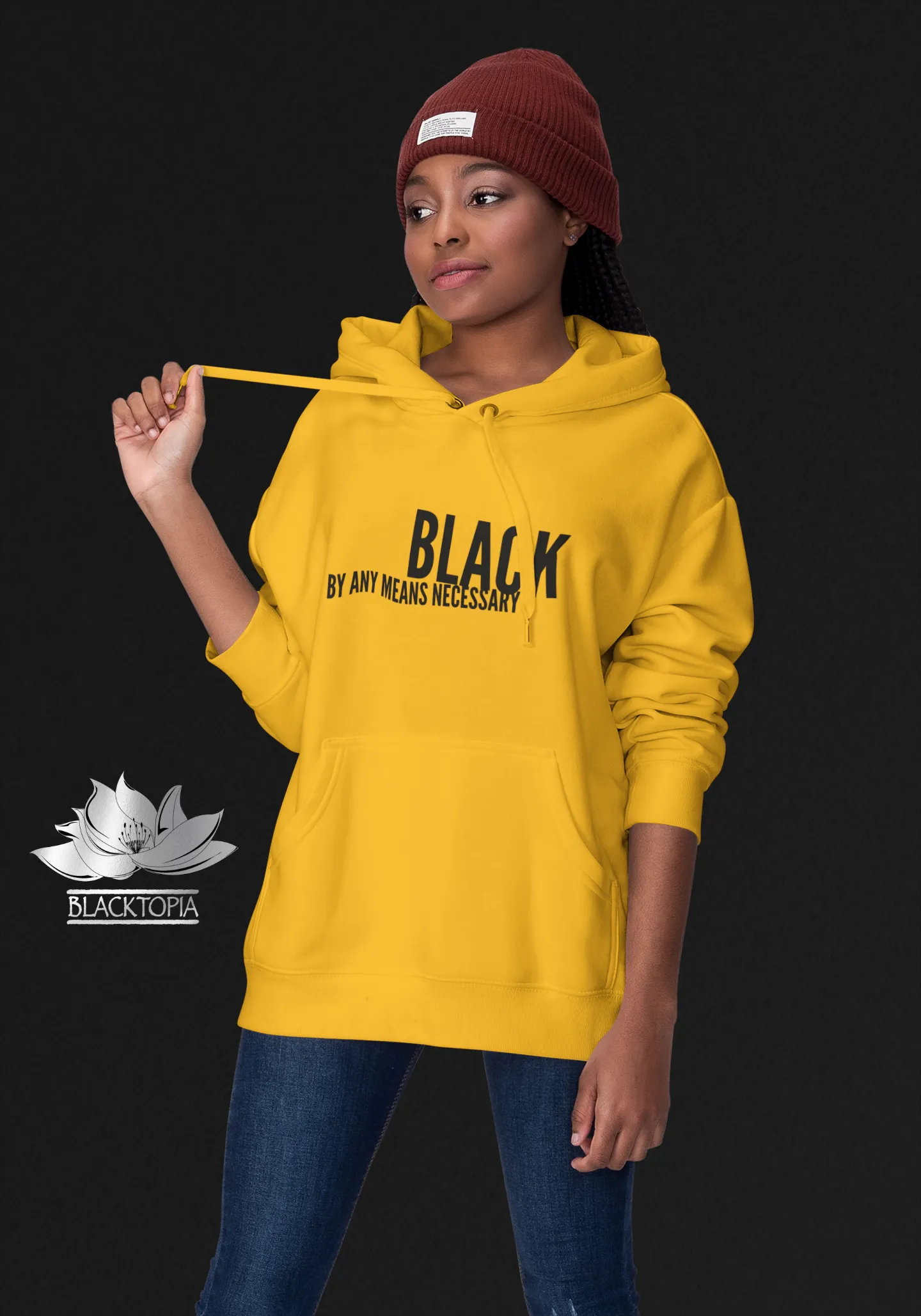 Black By Any Means- Hoodie