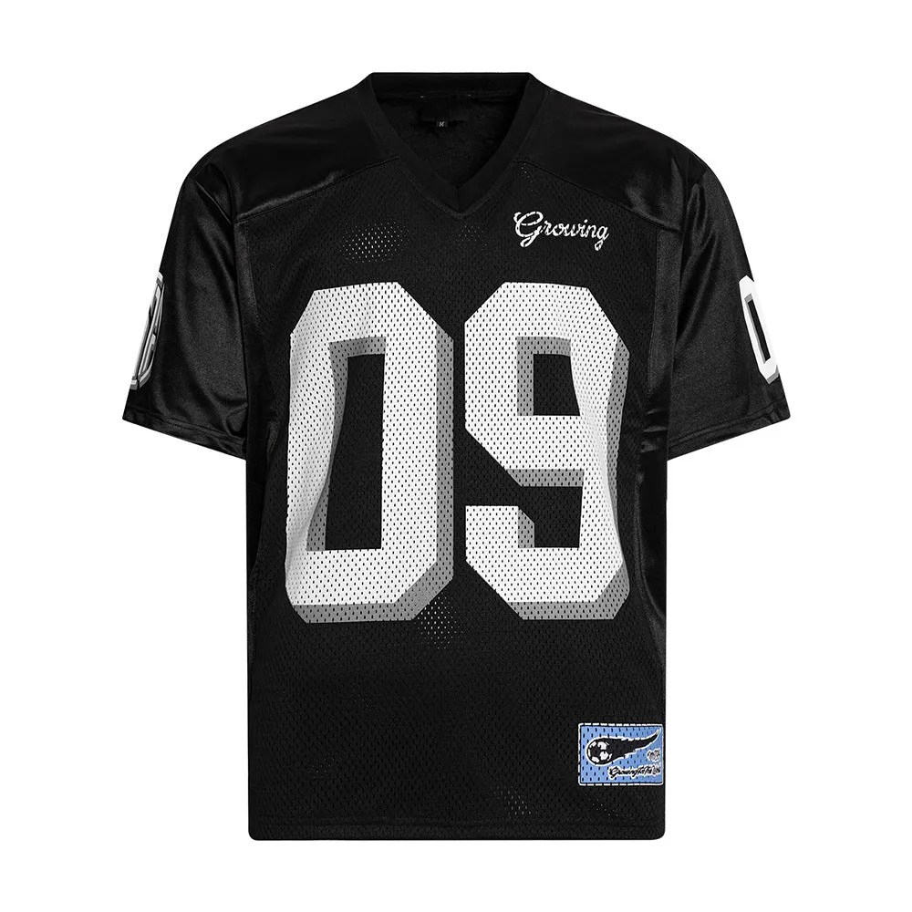 Black Mesh 09 Jersey Tee