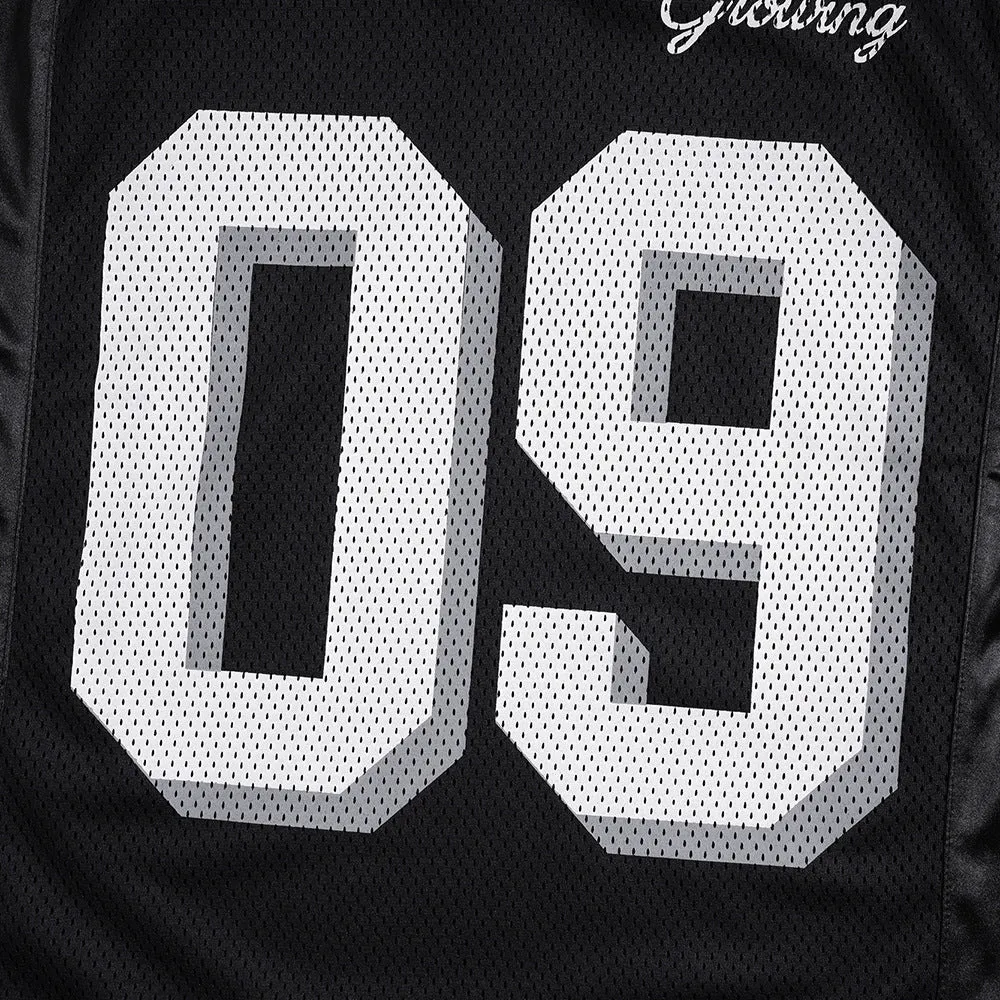 Black Mesh 09 Jersey Tee