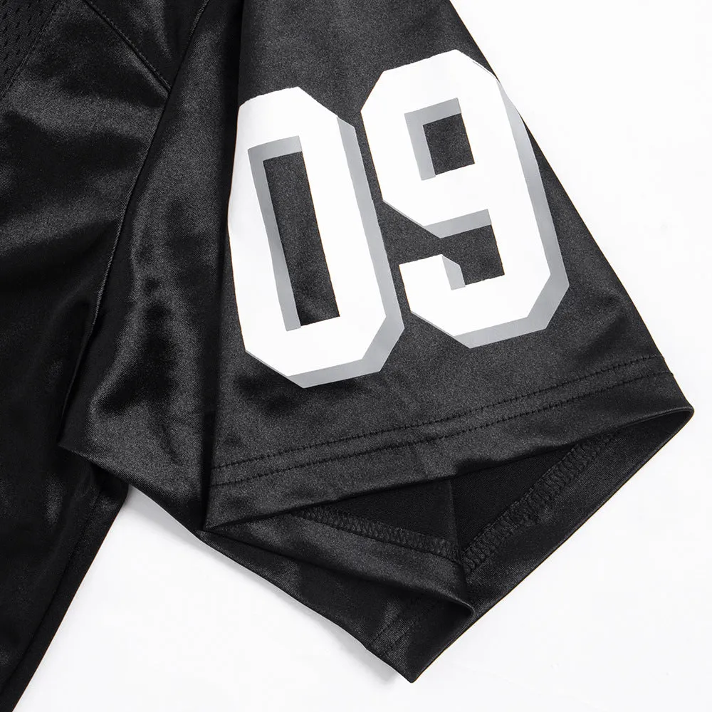 Black Mesh 09 Jersey Tee