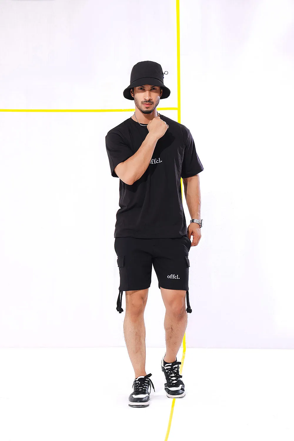 Black Offcl Cargo Shorts
