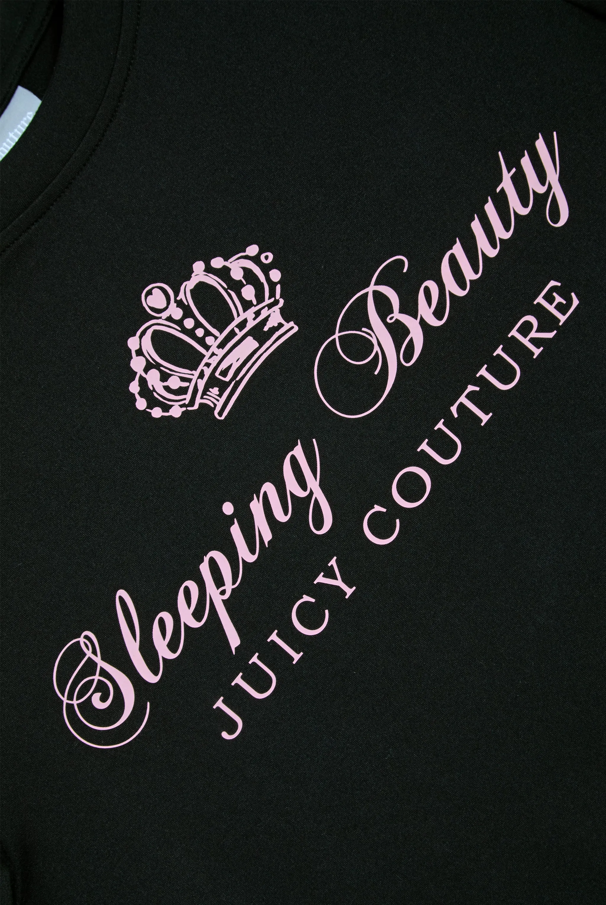 BLACK SLEEPING BEAUTY PYJAMA SET