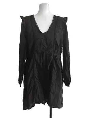 Black Textured Dress