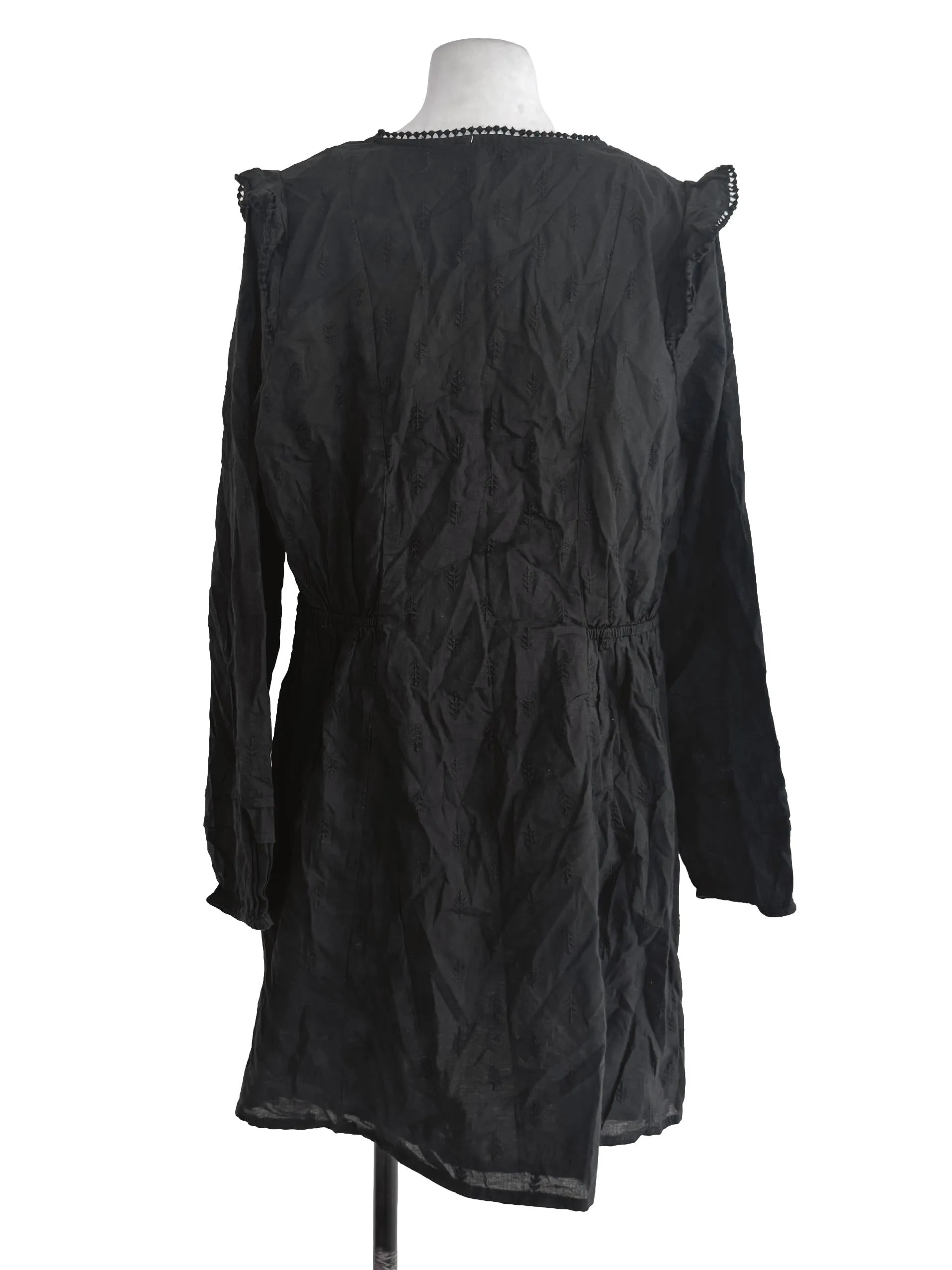 Black Textured Dress