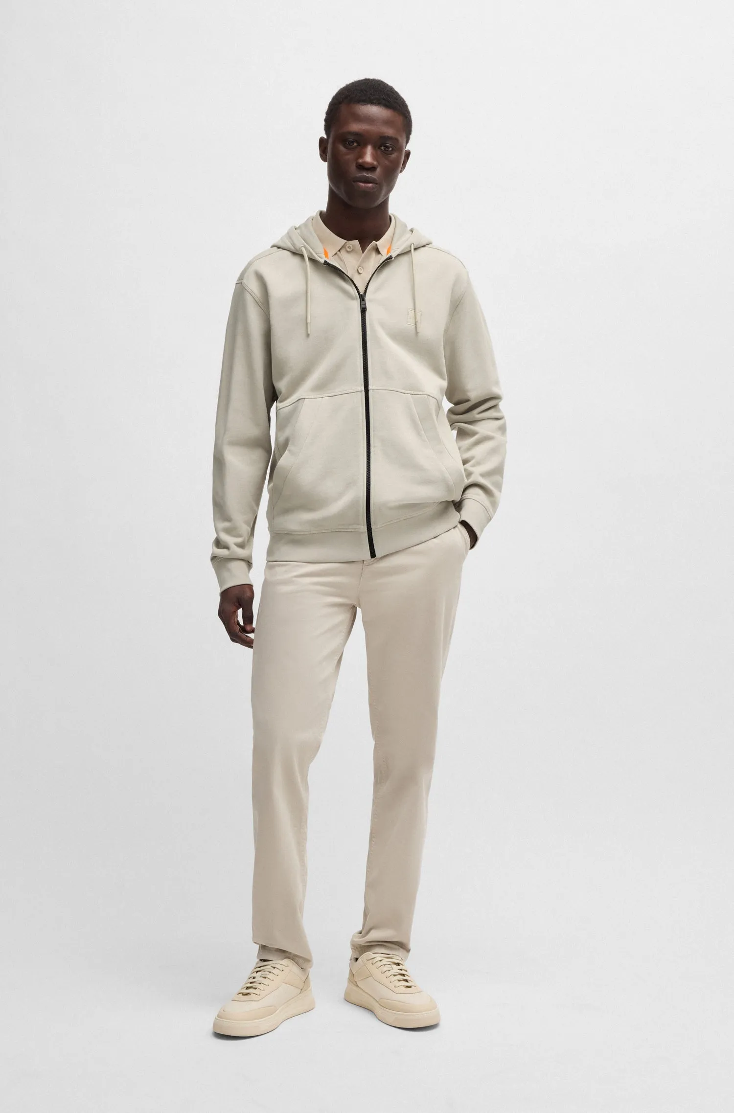 BOSS Hoodies Regular Fit in Cotton - ZETALKY 10234591 02-50508578