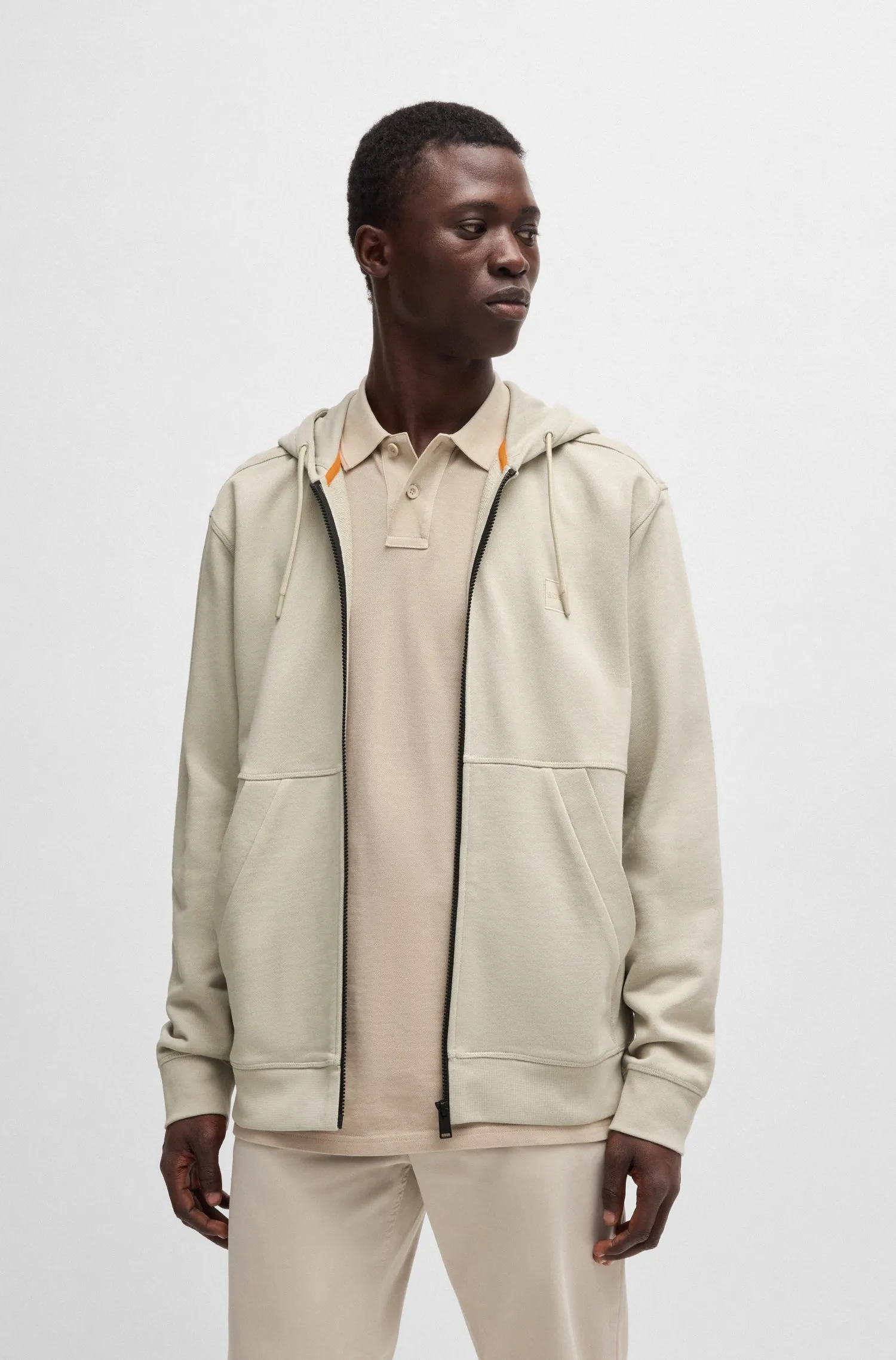BOSS Hoodies Regular Fit in Cotton - ZETALKY 10234591 02-50508578