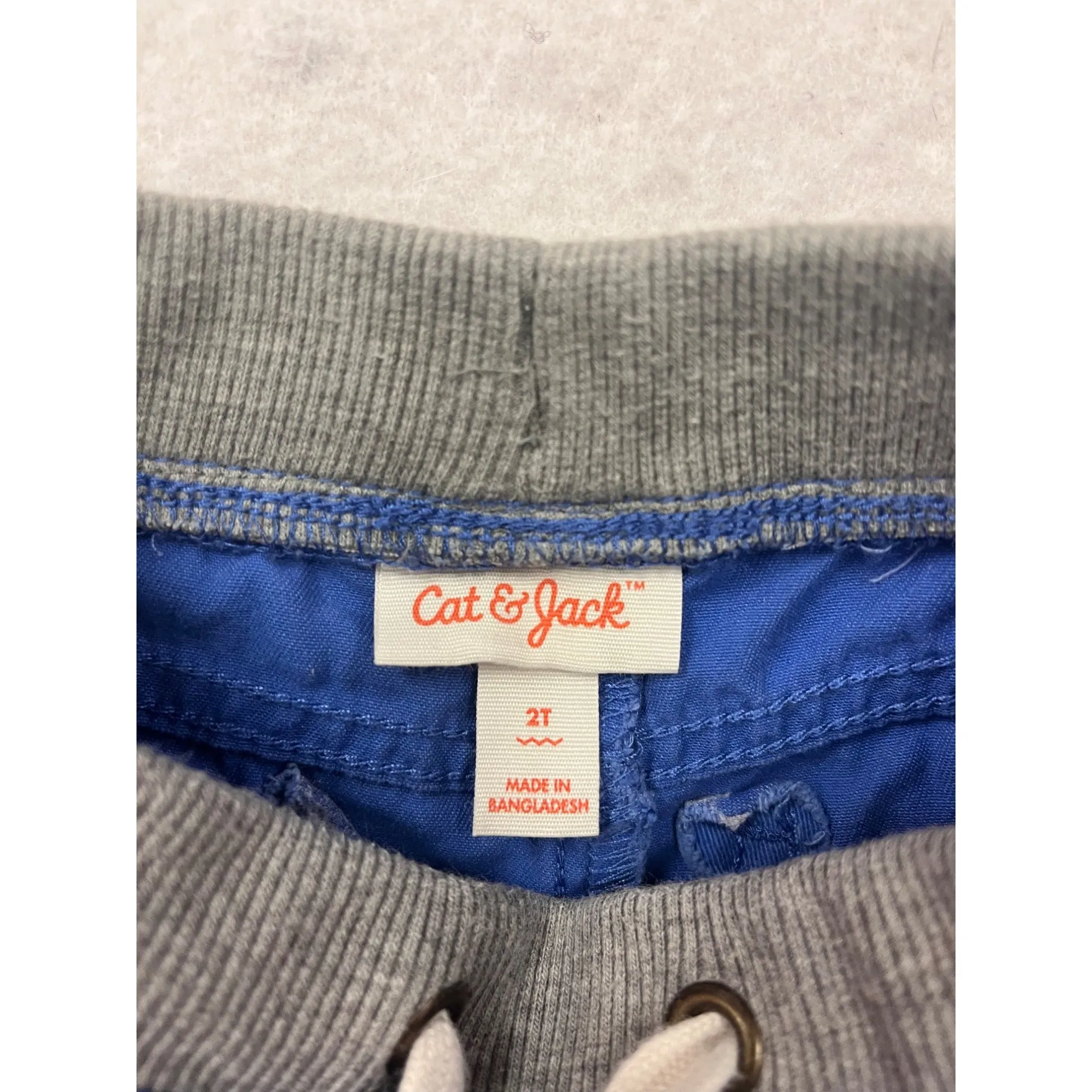 Boys 2T Cat & Jack Blue Summer Shorts #6679