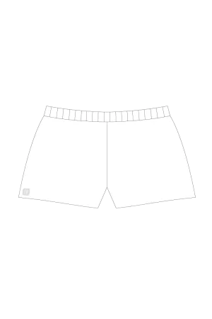 Boys L6-10 White Comp Shorts