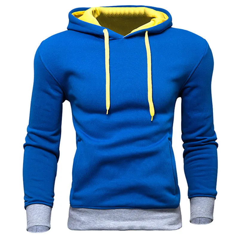 Brand Sweatshirt Men Hoodies Fashion Solid Fleece Hoodie Mens Hip Hop Suit Pullover Men's Tracksuits