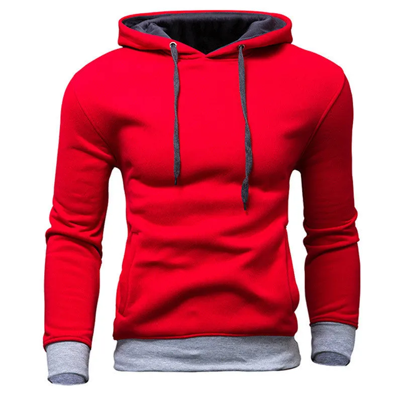 Brand Sweatshirt Men Hoodies Fashion Solid Fleece Hoodie Mens Hip Hop Suit Pullover Men's Tracksuits